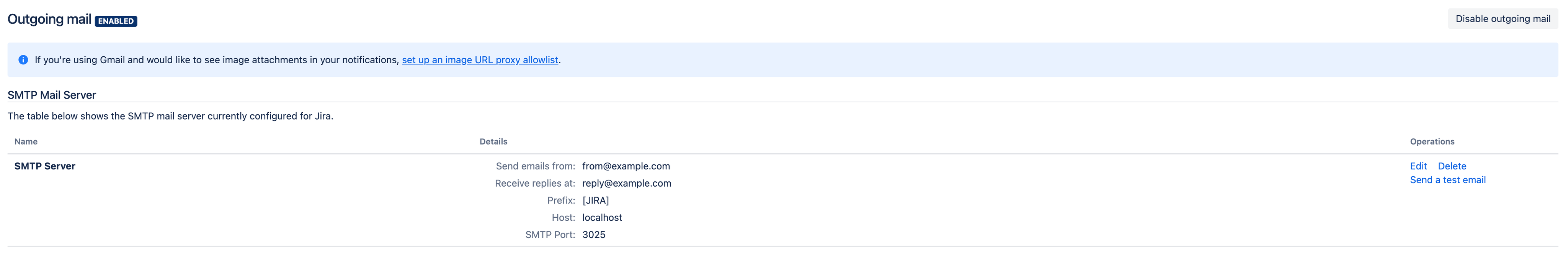 Receive replies at filed in the Outgoing emails settings